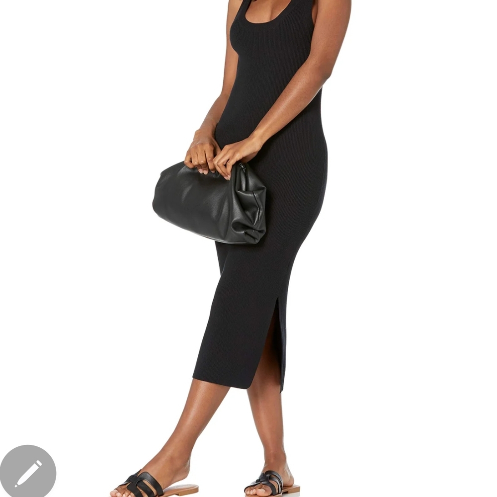 Women's Yasmin Rib Midi Sweater Tank Dress